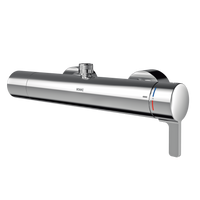 KWC F5L-Therm Jednouchwytowa termostatyczna bateria ścienna z podzespołem higienicznym F5LT2104