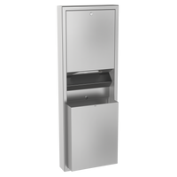 KWC RODAN Zestaw obejmujący podajnik ręczników papierowych + pojemnik na odpady RODX602