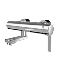 KWC F5LT1005 Termostatyczna bateria scienna chrom montaż naścienny