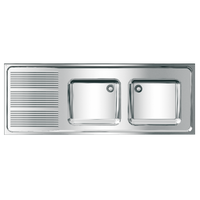 KWC MAXIMA Zlewozmywak przemysłowy 160cm MAXS217-160