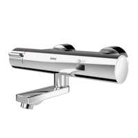 KWC F5ET1002 Elektroniczna bateria termostat  chrom montaż naścienny