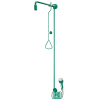 KWC Wielofunkcyjny natrysk ratunkowy do ciała i oczu do montażu natynkowego z doprowadzeniem wody z sufitu FAID0010