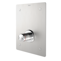 KWC F3S Natryskowa samozamykająca bateria przelotowa do montażu podtynkowego F3SV2011