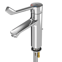 KWC F4LT-Med Termostatyczna, jednouchwytowa bateria umywalkowa z cięgnem F4LT1015