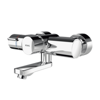 KWC F5S-Therm Samozamykająca termostatyczna bateria ścienna F5ST1102