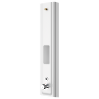 KWC F5E-Therm Panel natryskowy z tworzywa mineralnego MIRANIT z półką na żel pod prysznic F5ET2026