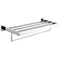 KWC CUBUS Podwójna półka na ręcznik CUBX012HP