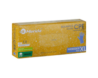 Rękawice hybrydowe antypoślizgowe niebieskie 200 szt rozmiar XL Merida TRN525