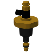 KWC Głowica do zaworów samozamykających DN 15 z zdalnym sterowaniem, do systemów prysznicowych. EAQLN0005