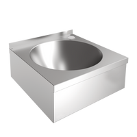 KWC ANIMA Umywalka pojedyncza ze stali szlachetnej  WT450