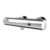 KWC F5ET2008 Elektroniczna bateria termostat  chrom montaż naścienny