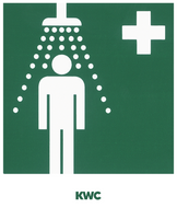 KWC Piktogram "Natrysk ratunkowy do ciała" FAID904