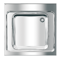 KWC MAXIMA Zlewozmywak przemysłowy do montażu w blacie lub montażu naściennego MAXL100-70