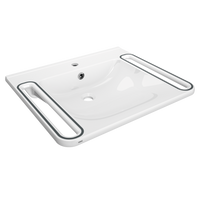 KWC MEDCARE Umywalka pojedyncza do łazienek bez barier ANMW0038