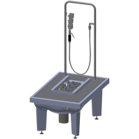 KWC SIRIUS Myjka do kaloszy myjka do obuwia z rotolithu SIRB712