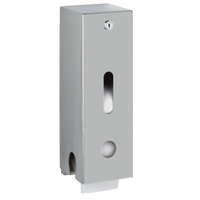 KWC HEAVY-DUTY Pojemnik na 3 rolki papieru toaletowego stal nierdzewna HDTX674